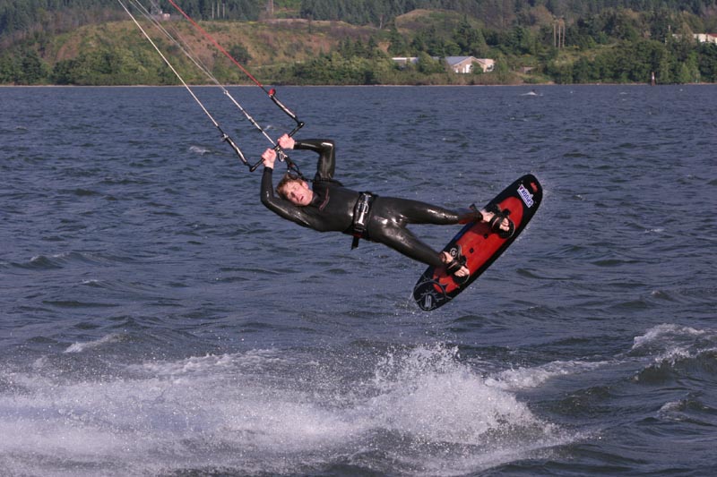 Whitey S-Bends it, but we need to start a "New Pair of Boardies" fund for him...